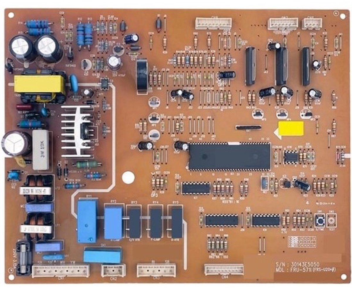 Koelkast Besturingskaart - Schakelcircuit Printplaat - Vrieskast Reparatie - Directe Vervanging - 1x1x1 cm