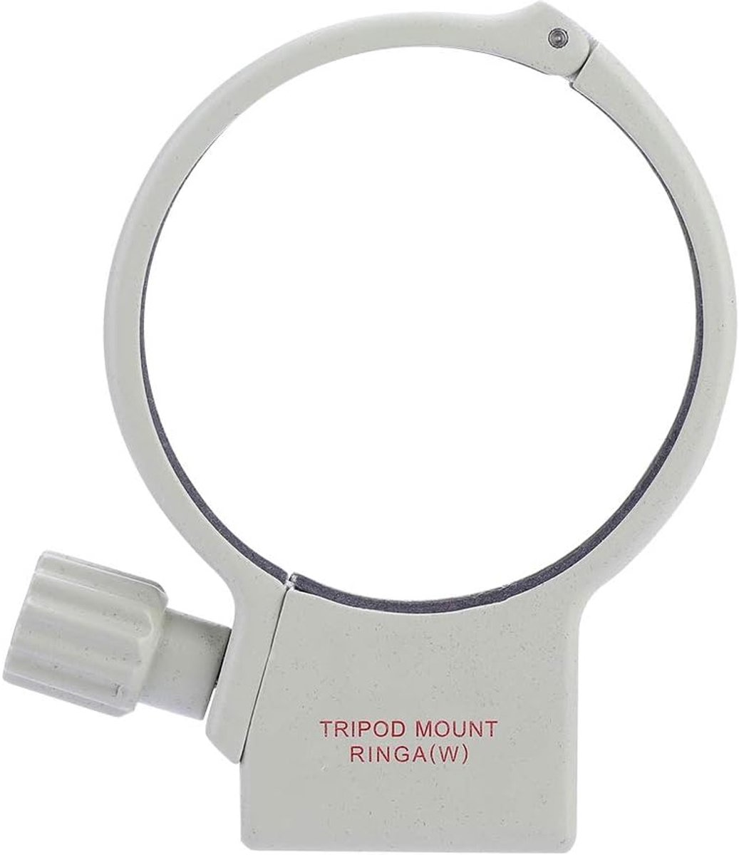 Dailygoods- Statiefhouder Lichtgewicht Aluminium - Lensdoosje - Lenshouder Busje - Bevestigingsschroef - Telelens Bevestiging - Duurzaam in Gebruik