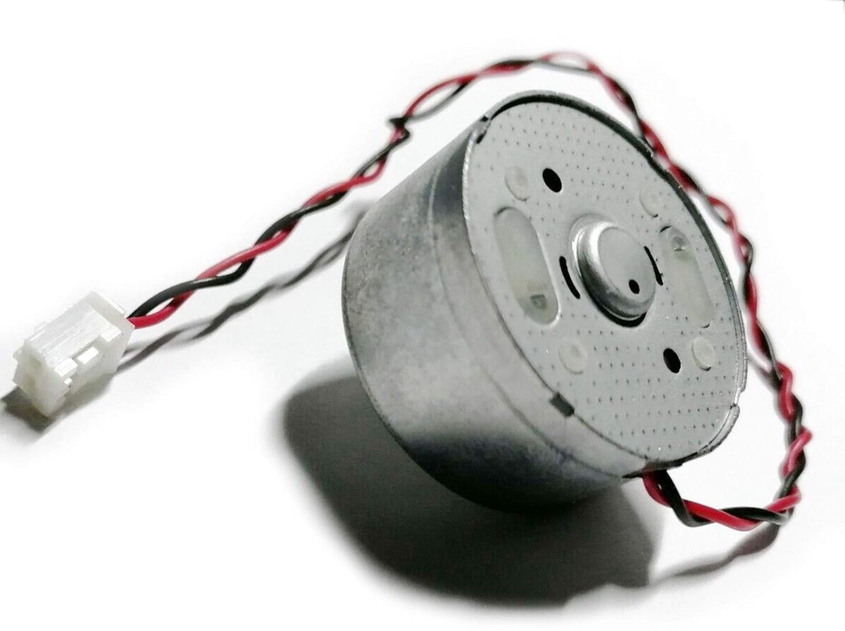 Dailygoods- Lidar Motor Fix Error 3000 - Geschikt voor Neato D2/D3/D4/D5/D6/D7 - Premium Kwaliteit - Motordiameter 24 mm - Inclusief Power Lead Plug -