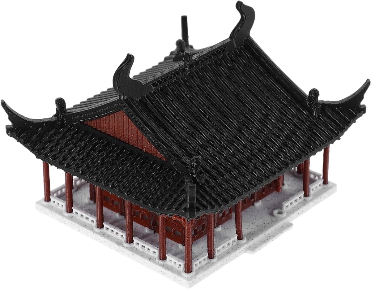 Figuur Chinees Huis Aquarium Decoratie Landschapsarchitectuur Decoratie Zen Tuin Ornament Traditioneel Chinees Antiek Ornament