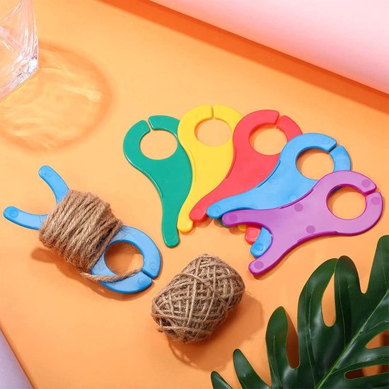 Spoelen Spoel Levendige Kleur Premium Plastic 50Pcs Juiste Grootte Wijd Gebruikt voor het Naaien — afbeelding 3
