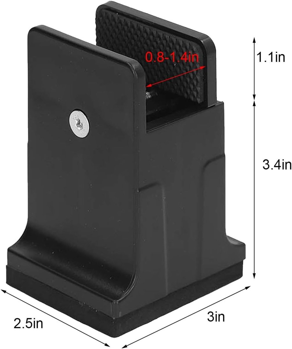 Dailygoods- Bedverhogers 4 Stuks - Verstelbare Rubber - Meubelverhogers - Bankliften - Tafelpoten - Extra Hoogte voor Opbergruimte