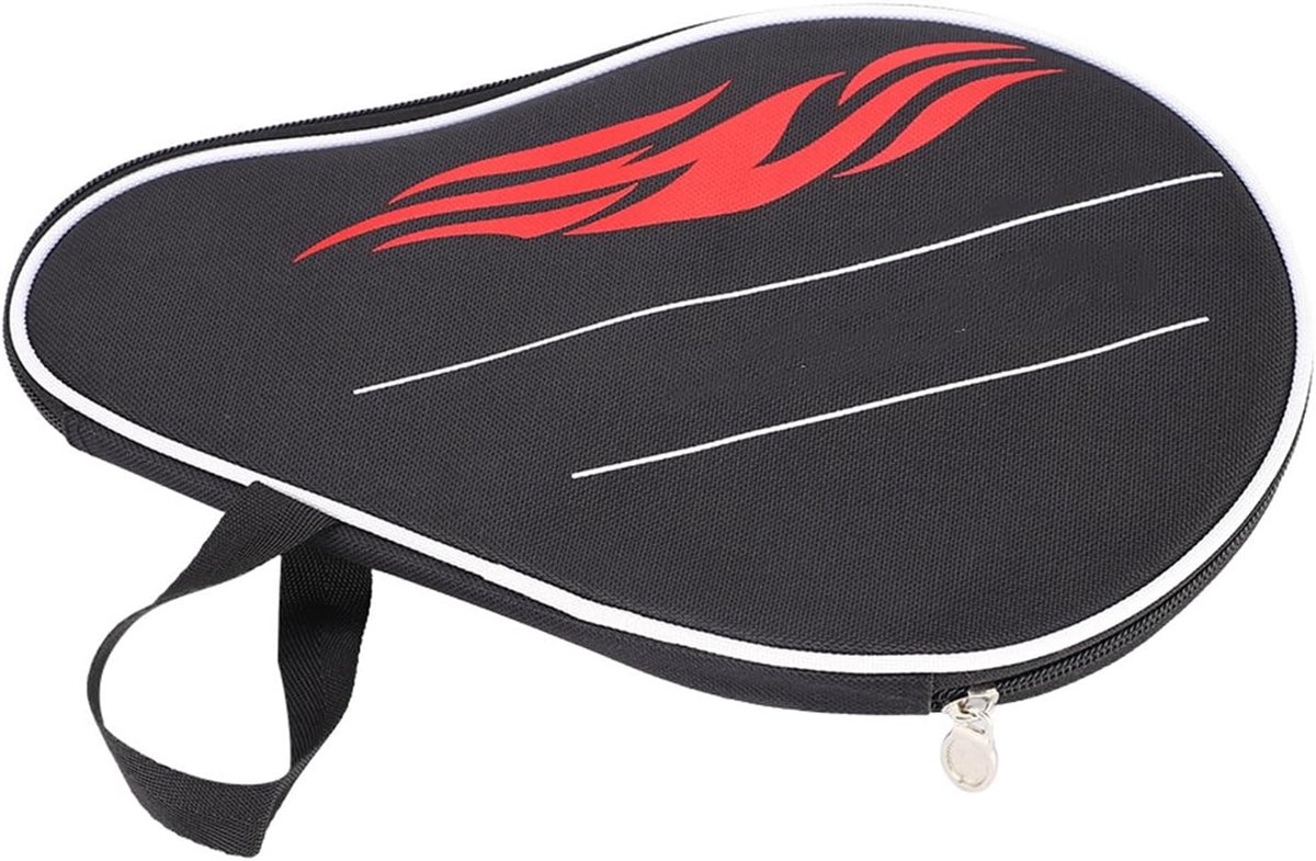 Dailygoods- Tafeltennis Case Waterdicht - Peddelhoes - Racket Cover - Organizer - Schokbestendig - Inclusief 3 Ballen - Peddeltas