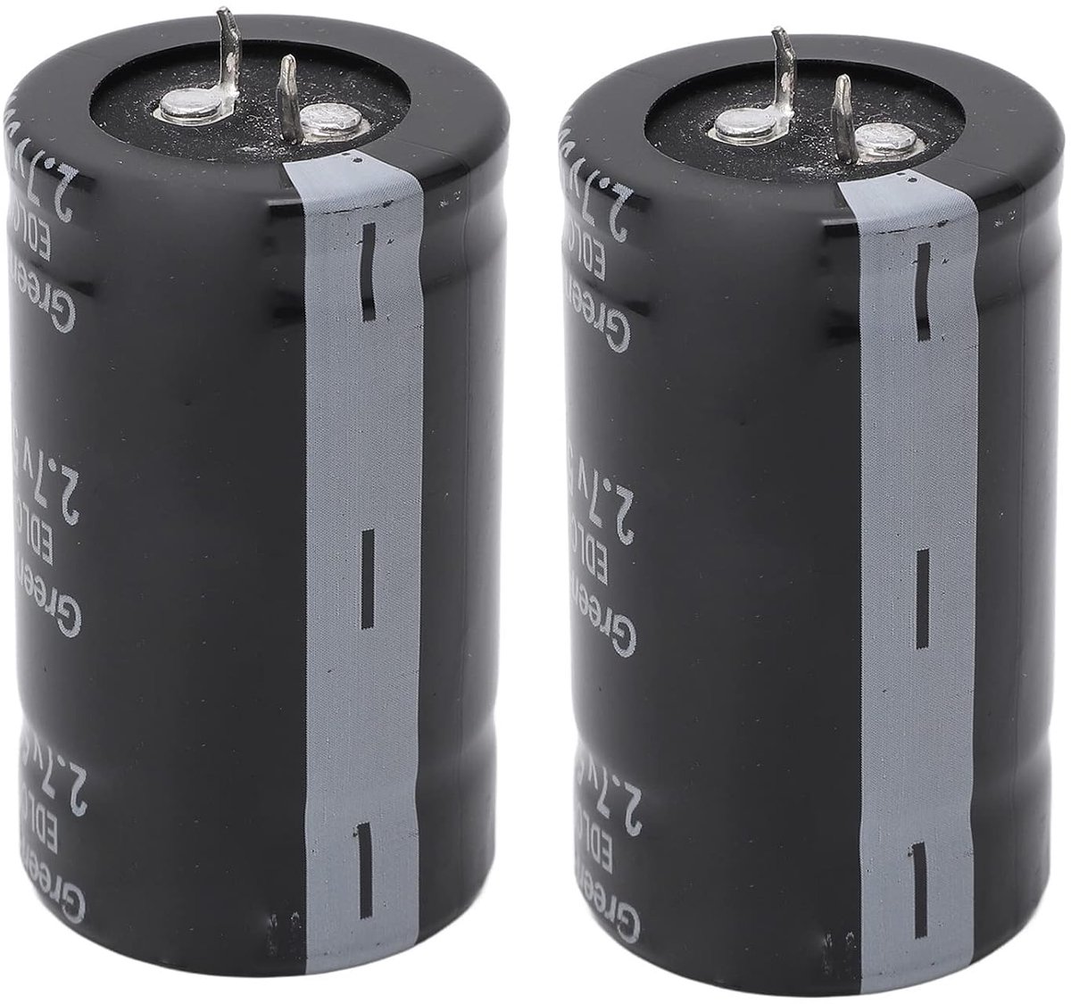 Dailygoods - Super Condensator - Energie Opslag - 2Pcs 2.7V 500F - Gelijkrichter Accessoire Set - Optimale Noodstroomtoepassingen - Geschikt voor Audi