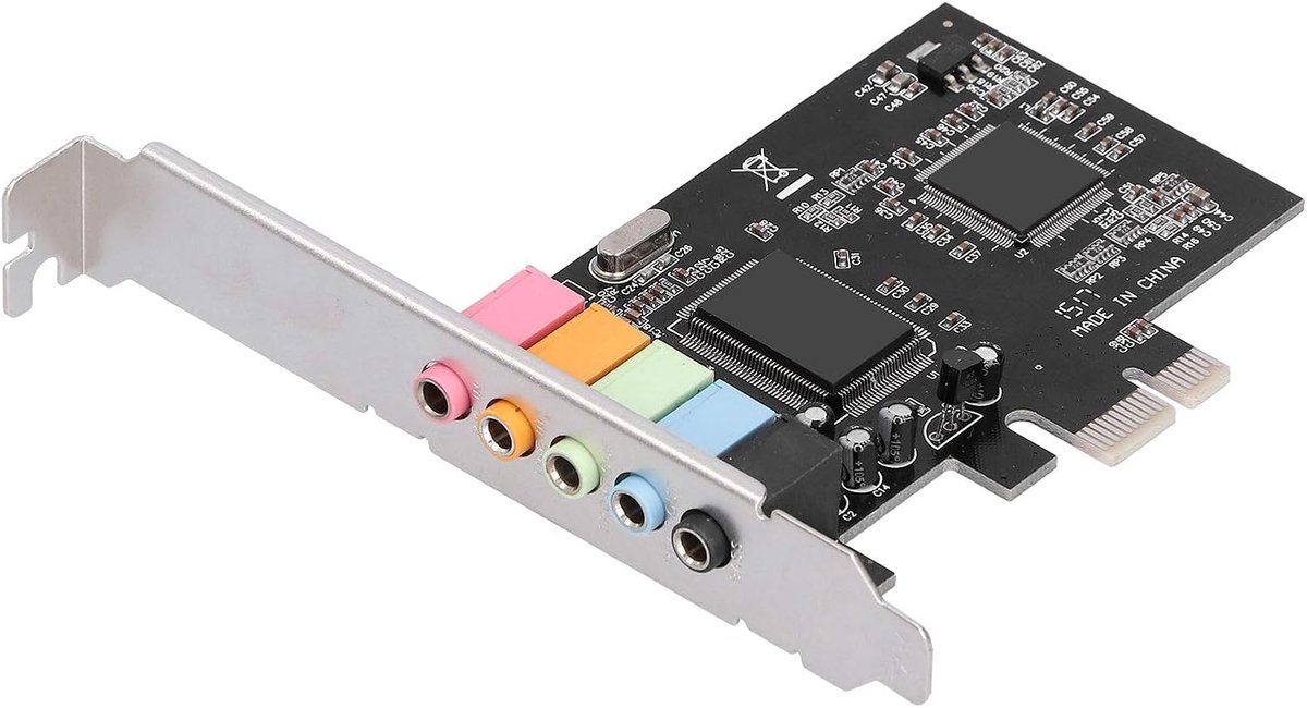 Interne Geluidskaart met Ruisbalansonderdrukkingsfunctie en 24-bits Geluidssamplingfrequentie, voor Pc