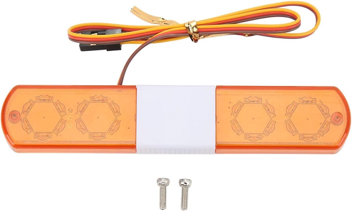 Dailygoods- RC Auto Licht - LED Politie Licht - 4 Modi - Simulatie Ontwerp - Geschikt voor 1/8/1/10 RC Auto's - Duurzaam en Veilig - Modelauto Verlich