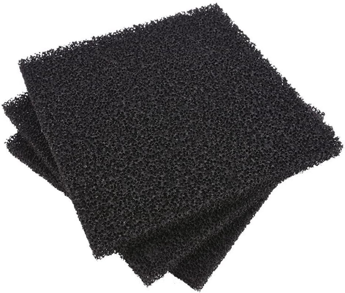 Dailygoods- Koolstoffilter 10 Stuks - Actieve Koolstof Spons - Hoge Zuiveringsefficiëntie - Sterke Adsorptiecapaciteit - Geschikt voor Vis Tank - Chem