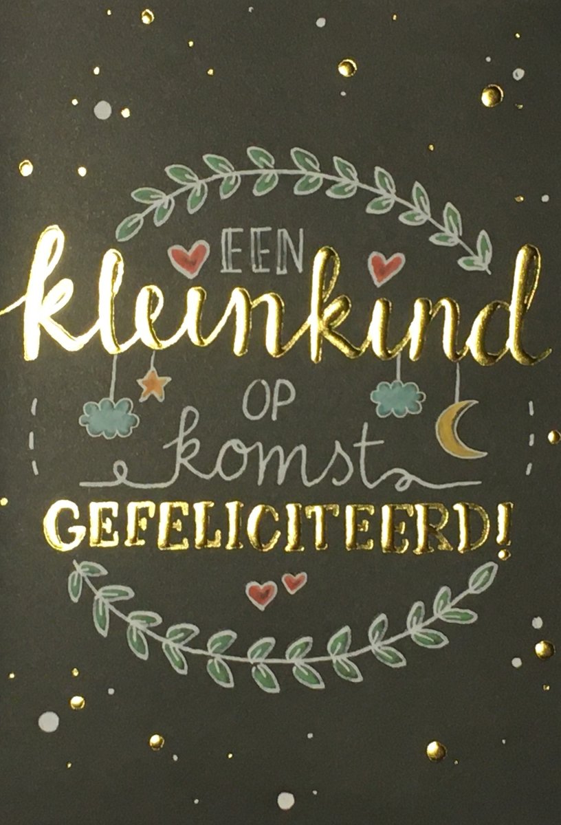 Luxe Wenskaart Kleinkind Op Komst - Wenskaarten - Kleinkindkaart - Baby Op Komst - Wordt Opa - Wordt Oma - Worden Opa Oma - Serie Sketch'd - Artige - Kaart - 1 Stuks - In Folie - Gratis Verzonden - Hoge Afnamekortingen - 12x17cm