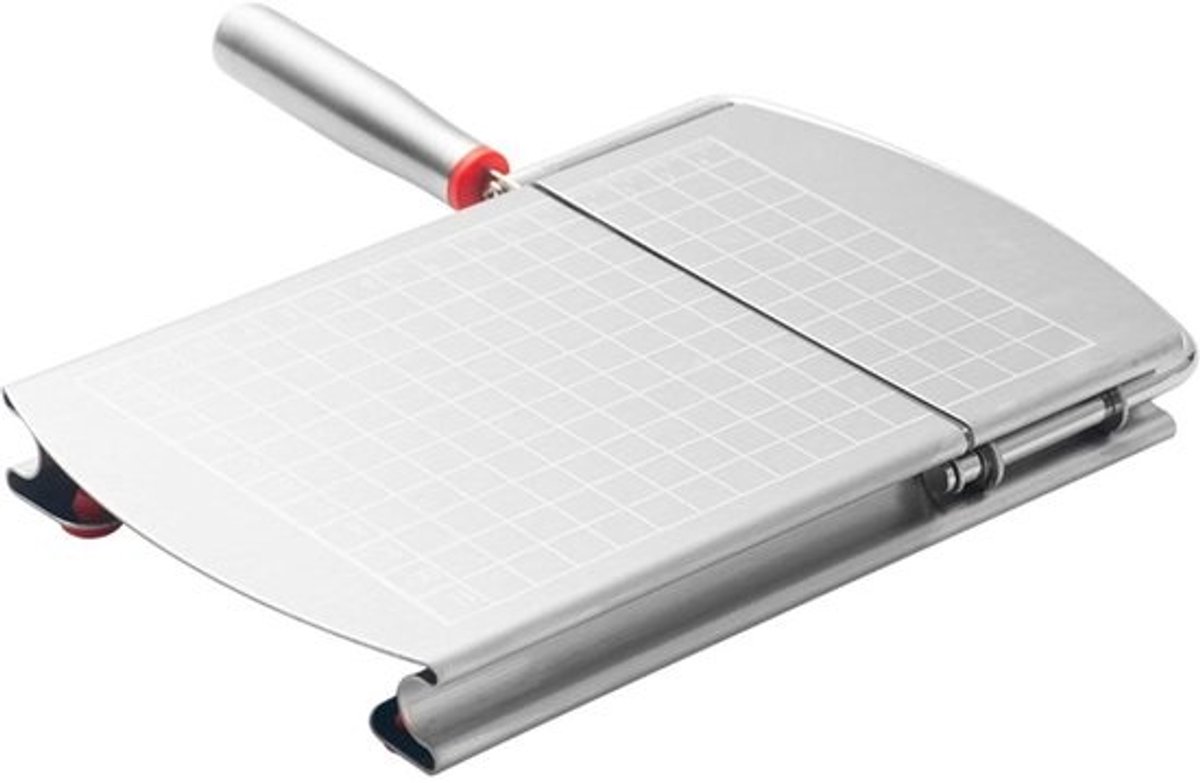 Voedselsnijmachine Roestvrijstaal - Snijmachine Vlees Kaas - Gelijkmatig Snijden - Precisie Snijoppervlak - 10x10x20 cm - Zilver