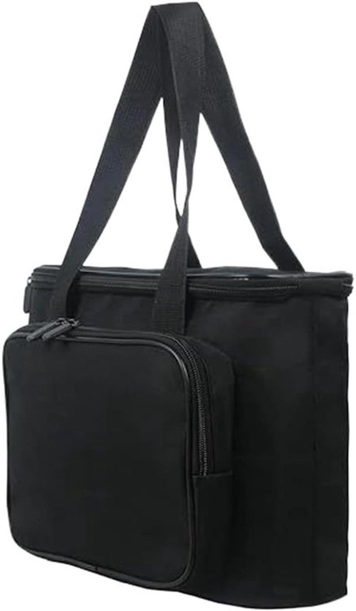 Draagtas Koffiezetapparaat - Reiskoffer Beschermhoes - Mobiele Koffiebereiding - Schokabsorberende Bescherming - 29 x 24 x 12 cm - Zwart