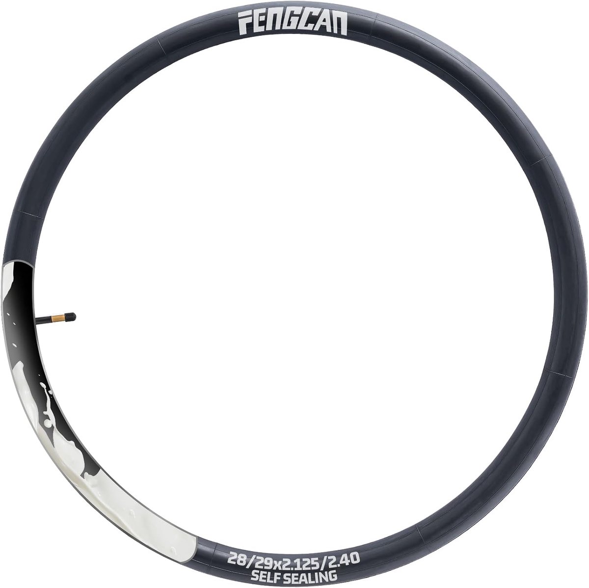 28/29 x 2.125/2.40 Leakproof Self Healing Bicycle Inner Tube, Compatible with 28/29 x 2.125 28/29 x 2.25 28/29 x 2.35 - ShopVlot