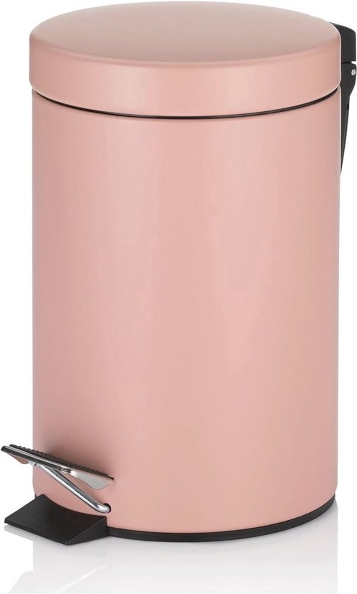 Prullenbak - met pedaal - Silent-Close - 3 L - Stijlvol en compact