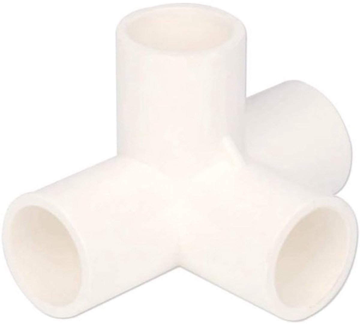 10 stuks 4-weg PVC-fitting voor zwaar kasframe en meubels