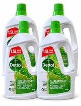 Dettol Nettoyant Multi-usages Original – 4 x 1,5 L – Nettoyant Universel – Nettoyage Puissant – 6 Litres