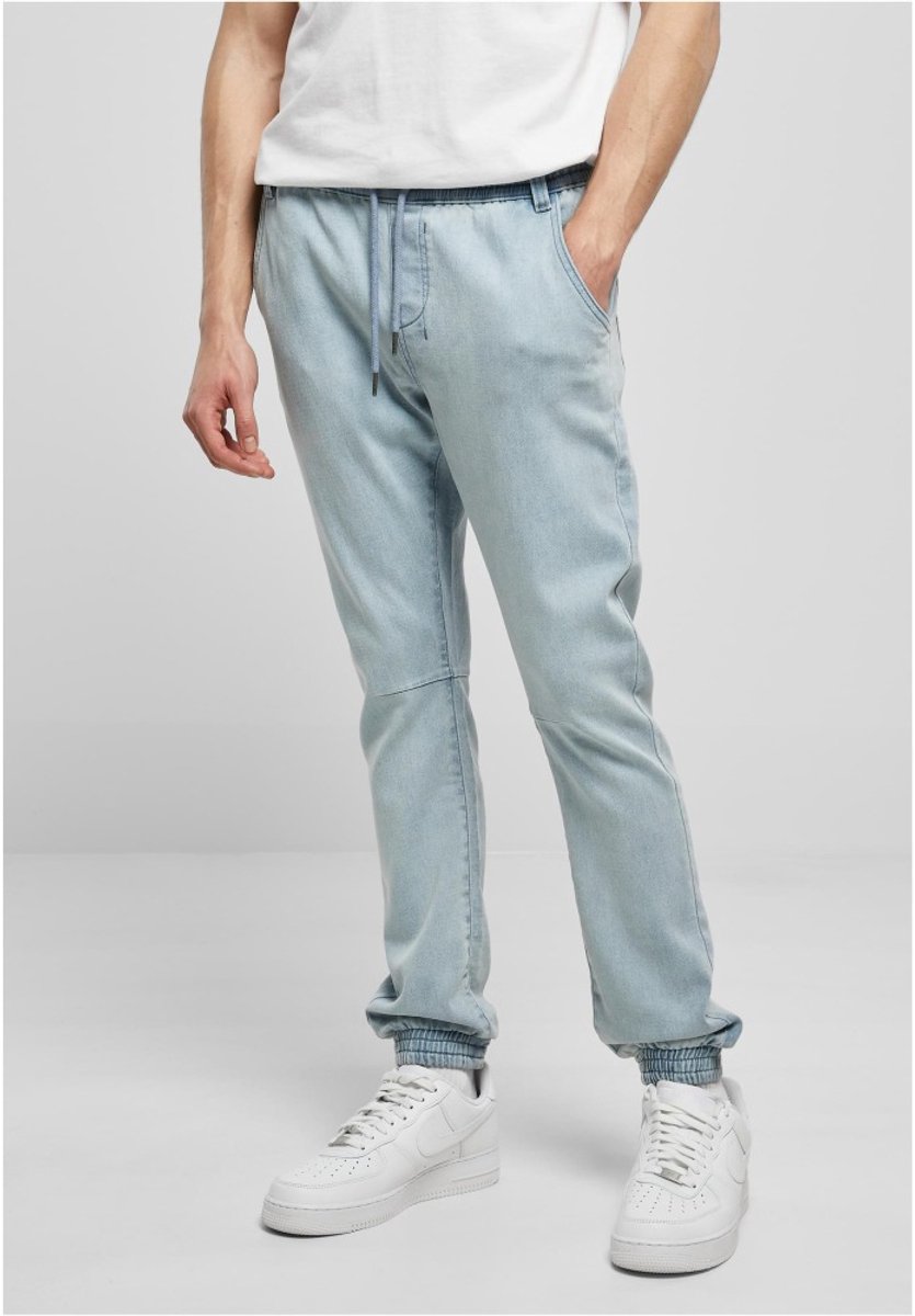 Urban Classics Knitted lighter washed Heren joggingbroek 5XL Blauw