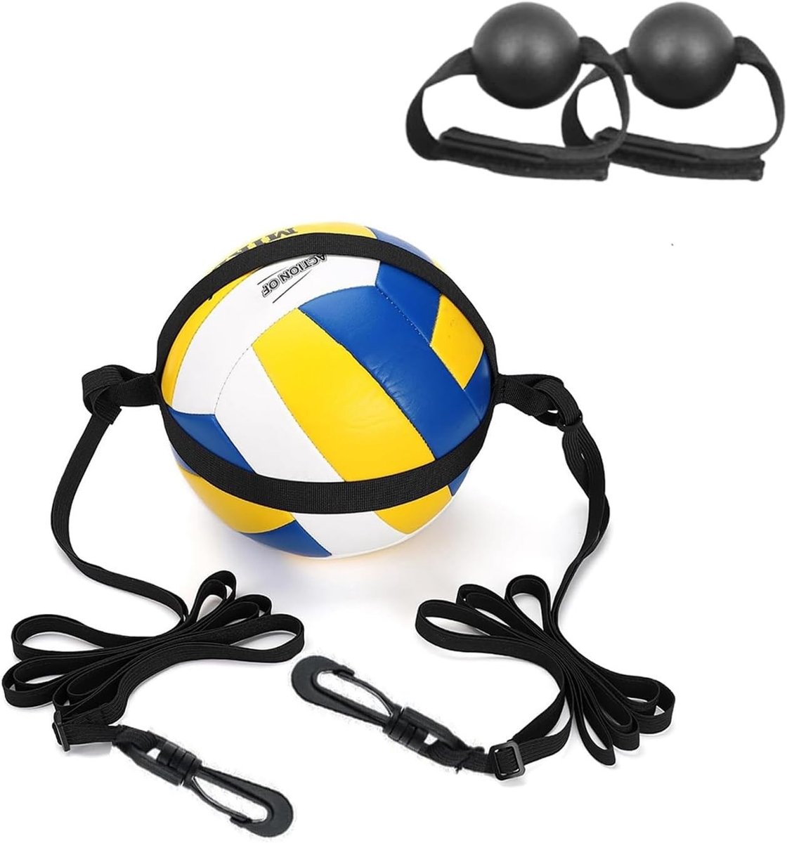 Professionele Volleybal Trainingshulpmiddelen met Handvormige Ballen voor Beginners en Gevorderden, Ideaal voor Spike Training en Techniekverbetering