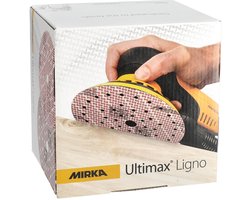 MIRKA Ultimax Ligno Schuurschijven 150mm Multifit - P100