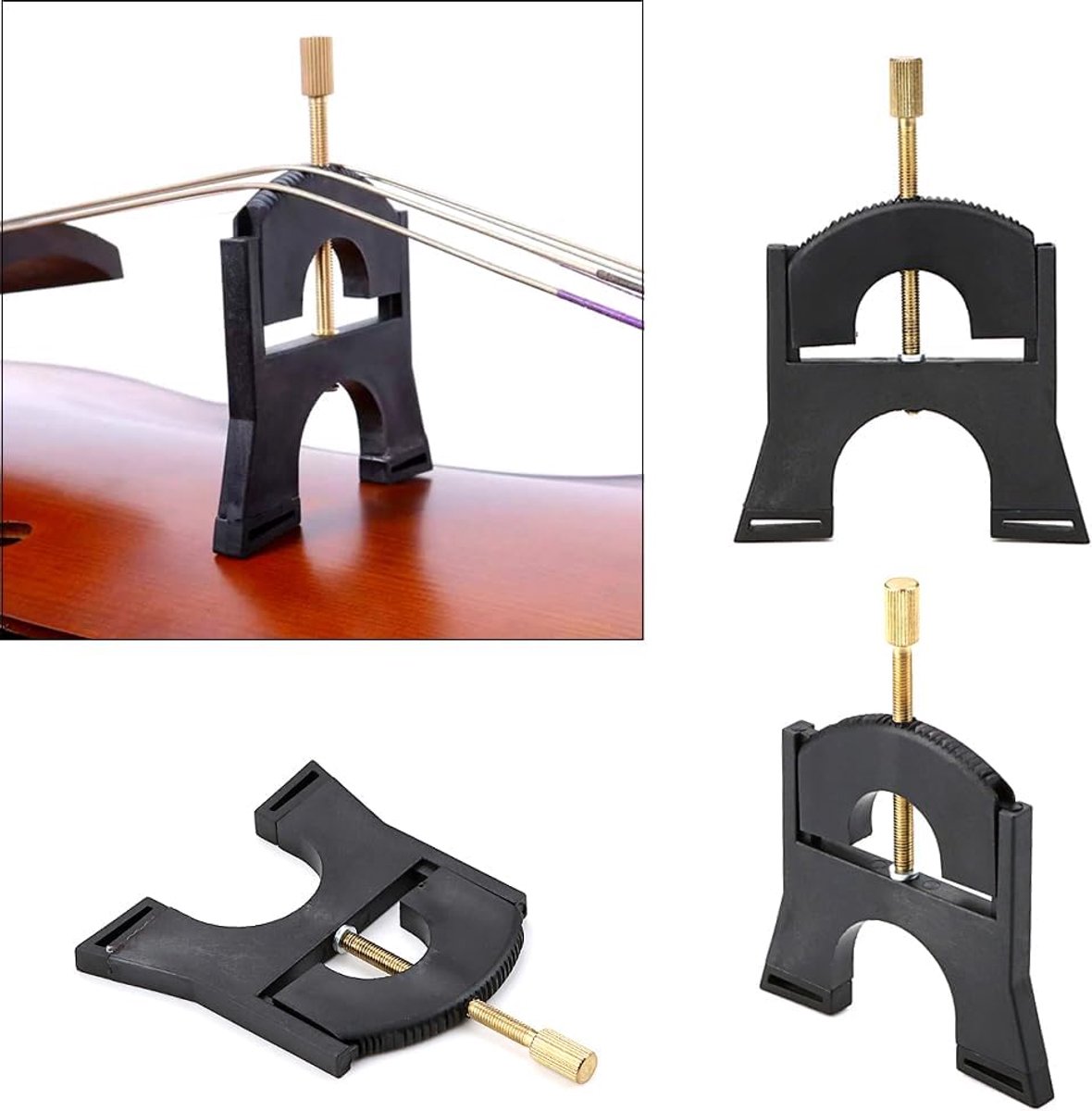Cello String Lifter - Verstelbare Hoogte - Praktische Vervangtool voor Cello Brug - Handig voor Stringwissel - ShopVlot