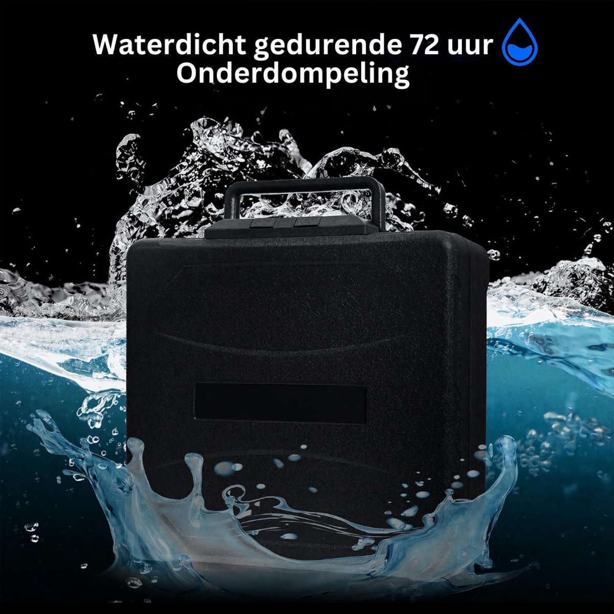 DYVNS® Geldkistje Brandwerend - Geldkluis met Sleutel - Geld Kluis - Waterdicht