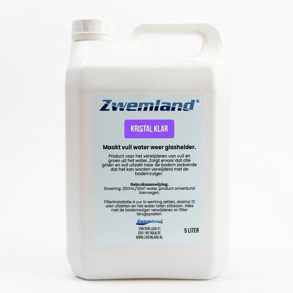 Zwemland Kristal Klar 5L
