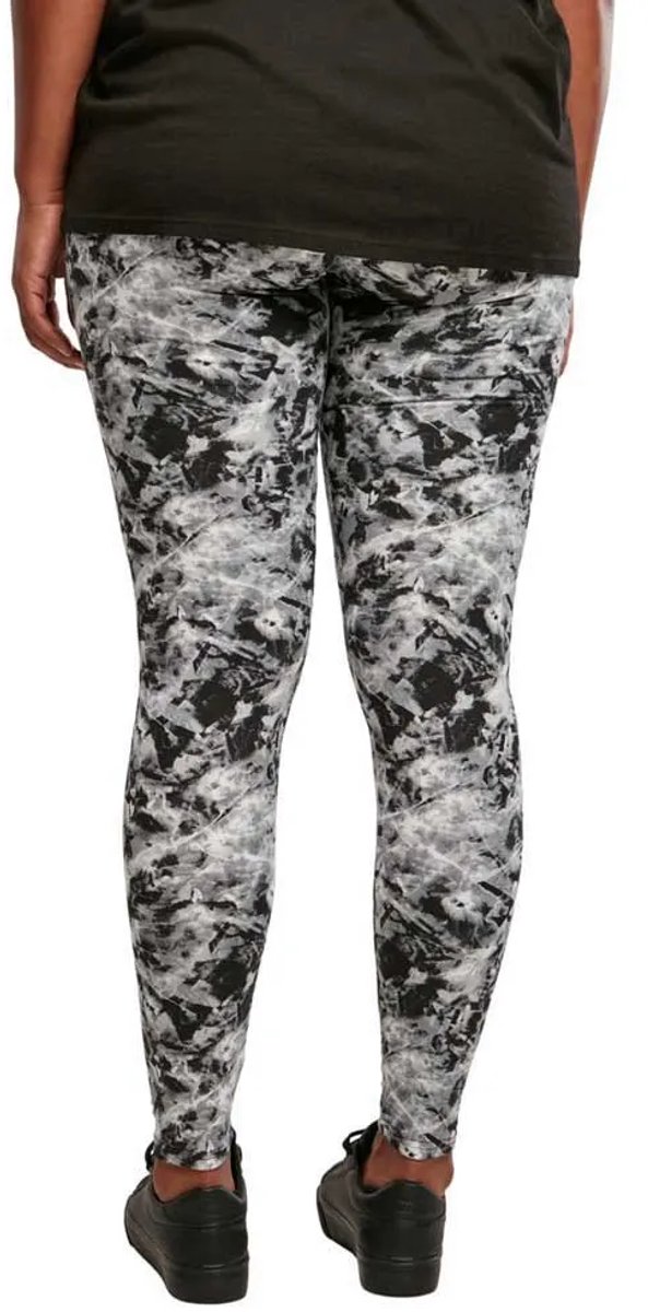 Urban Classics - Soft AOP blackfading Sportlegging - S - Zwart van Urban Classics — afbeelding 3