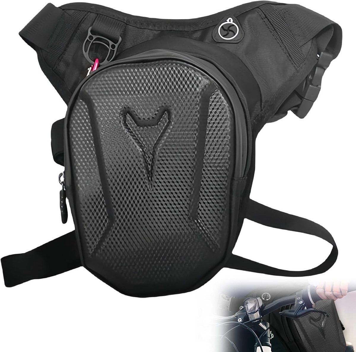 Waterdichte Been Tas: Multifunctionele Thigh Pocket voor Hardlopen, Fietsen en Motorrijden, Verstelbare Beugel en Ruime Opbergruimte
