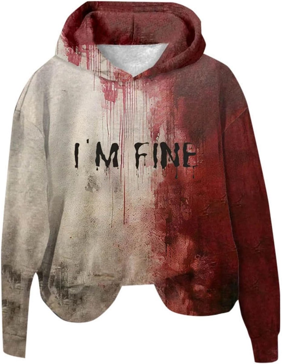 Damestrui met capuchon, oversized, katoen, gevoerd, fleece, warm, behaaglijk, pullover, zacht, fleece, trekkoord, zakken, cocooning, casual, dagelijks gebruik, A36