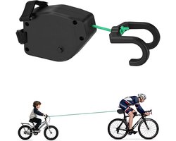 Fietstouw voor kinderen 2,5 m, Draagbaar kinderfiets sleeptouw