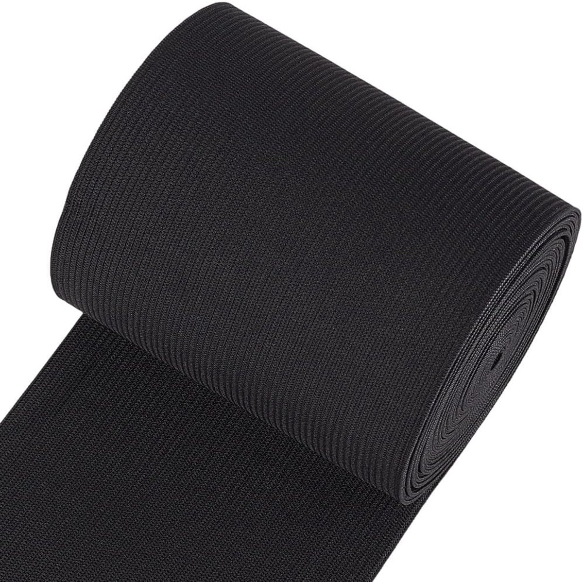 Elastische Stretchtrim Breed Platte Kepergeweven Elasticiteit Rekbare Band, Spoel Stoffen linten voor naaien Taillebanden Hoofdbanden Kleding Doe-het-zelf Knutselbe
