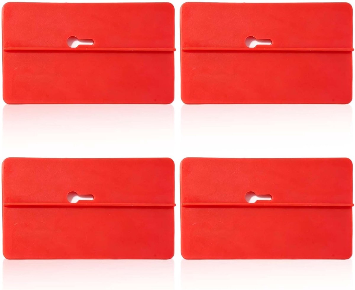4 stuks gipsplaten, bevestiging en plafondpositioneringsplaat, dient ter ondersteuning van gipsplaten, 14,8 x 8,5 cm
