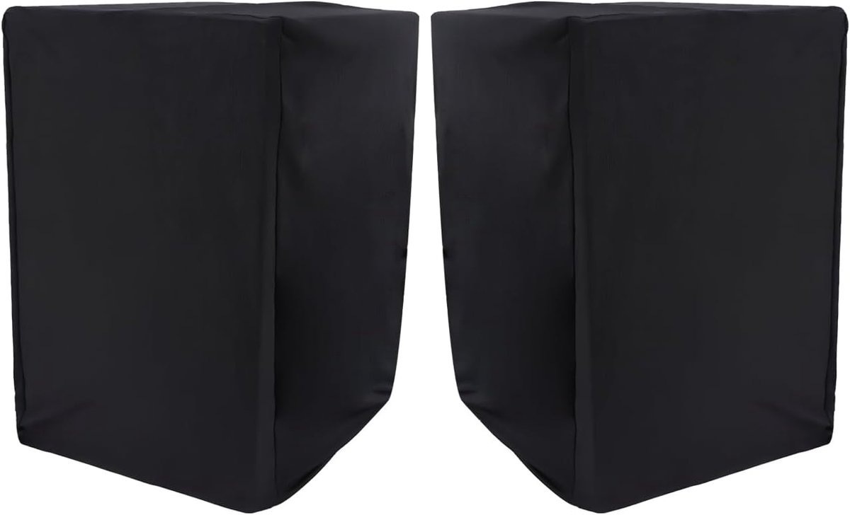 Musiin Protective Anti-Dust Cover Compatible with YAMAHA HS5 Black 5" Professional Powered Studio Monitor (2 PCS) - ShopVlot