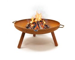HEAT Vuurschaal Classic 60 cm Roest - Vuurschaal voor buiten - Op Poten