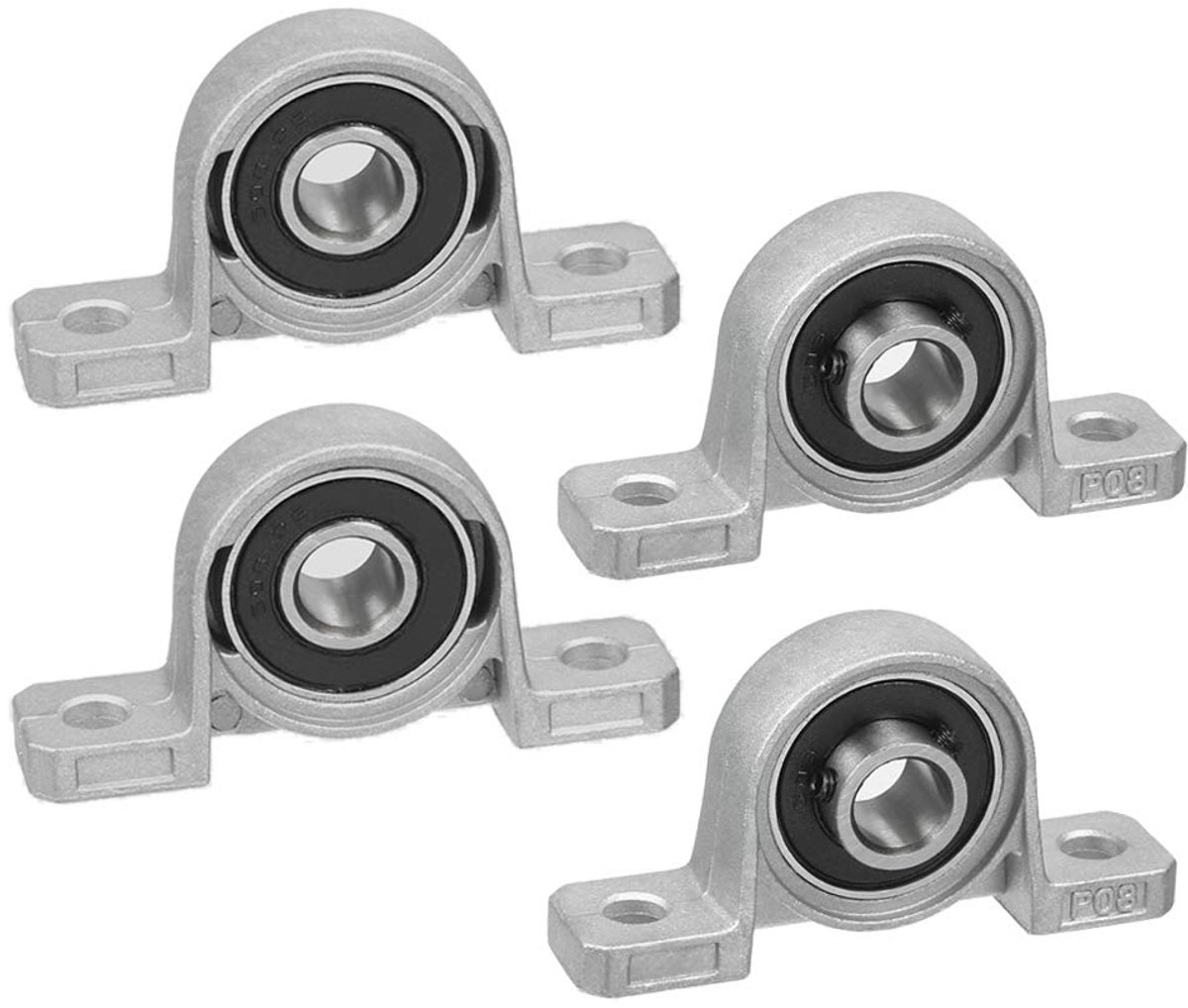 KP08 lagers 8mm - zinklegering - robuuste behuizing - ideaal voor 3D printers - ShopVlot