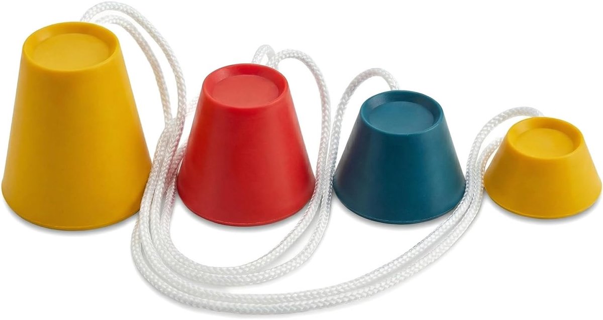 Golf tees rubberen - jumbo kunststof - verschillende hoogtes - ideaal voor driving range - ShopVlot