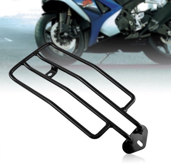 Achterdrager voor Solozitting - Geschikt voor XL883/1200 X48 en de meeste motorfietsen (Zwart) — afbeelding 2