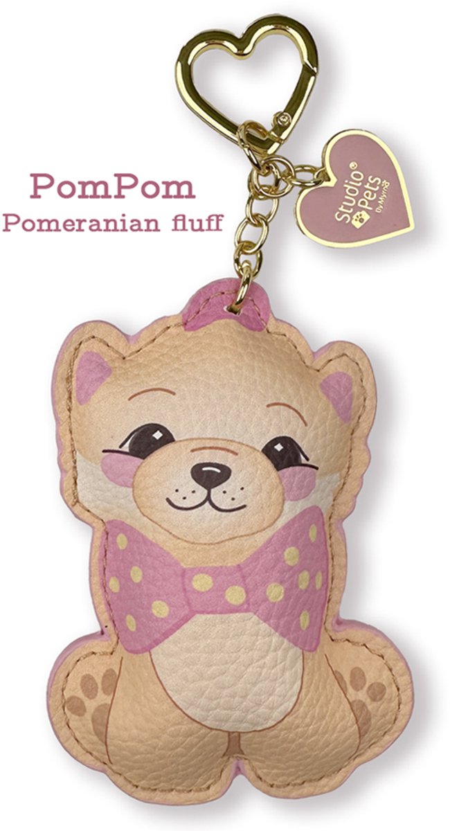 Studio Pets - PomPom – Pomeranian Bag Charm