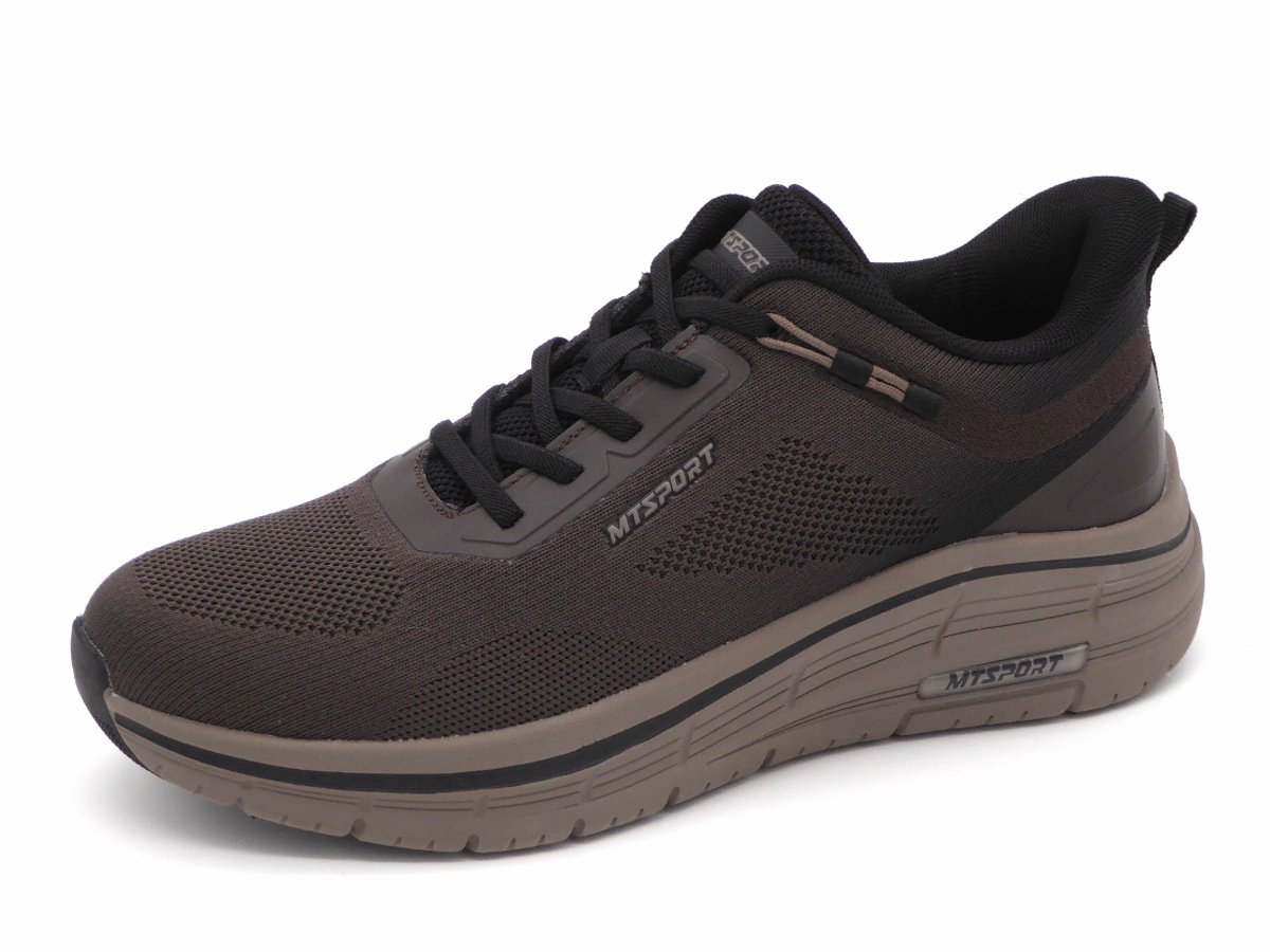 Marco Tozzi Heren Instapper Slide & Run - 13669-319 Donkerbruin - Maat 45