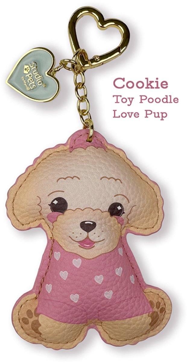 Studio Pets - Cookie – Toy Poodle Bag Charm