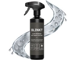 Glasreiniger met Nano Coating - Kristalhelder & Streeploos - Geurloos - voor Ramen, Spiegels & Tafels - 500ml