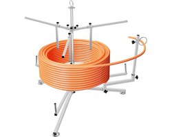 Leidingspoeler, Pert leidingspoeler, pijpspoeldispenser voor 3/8 inch tot 1 inch, maximale belasting van 200 kg/440,92 lbs, buisontspoeler geschikt voor pijp, verwarmingsbuizen