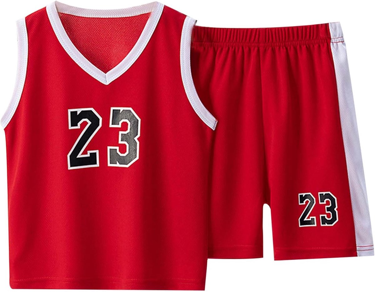 2-delige set voor jongens, katoen, zomer, kinderkleding, T-shirt, korte mouwen, shorts, digitale print, hoge definitie, robotmotief, A129