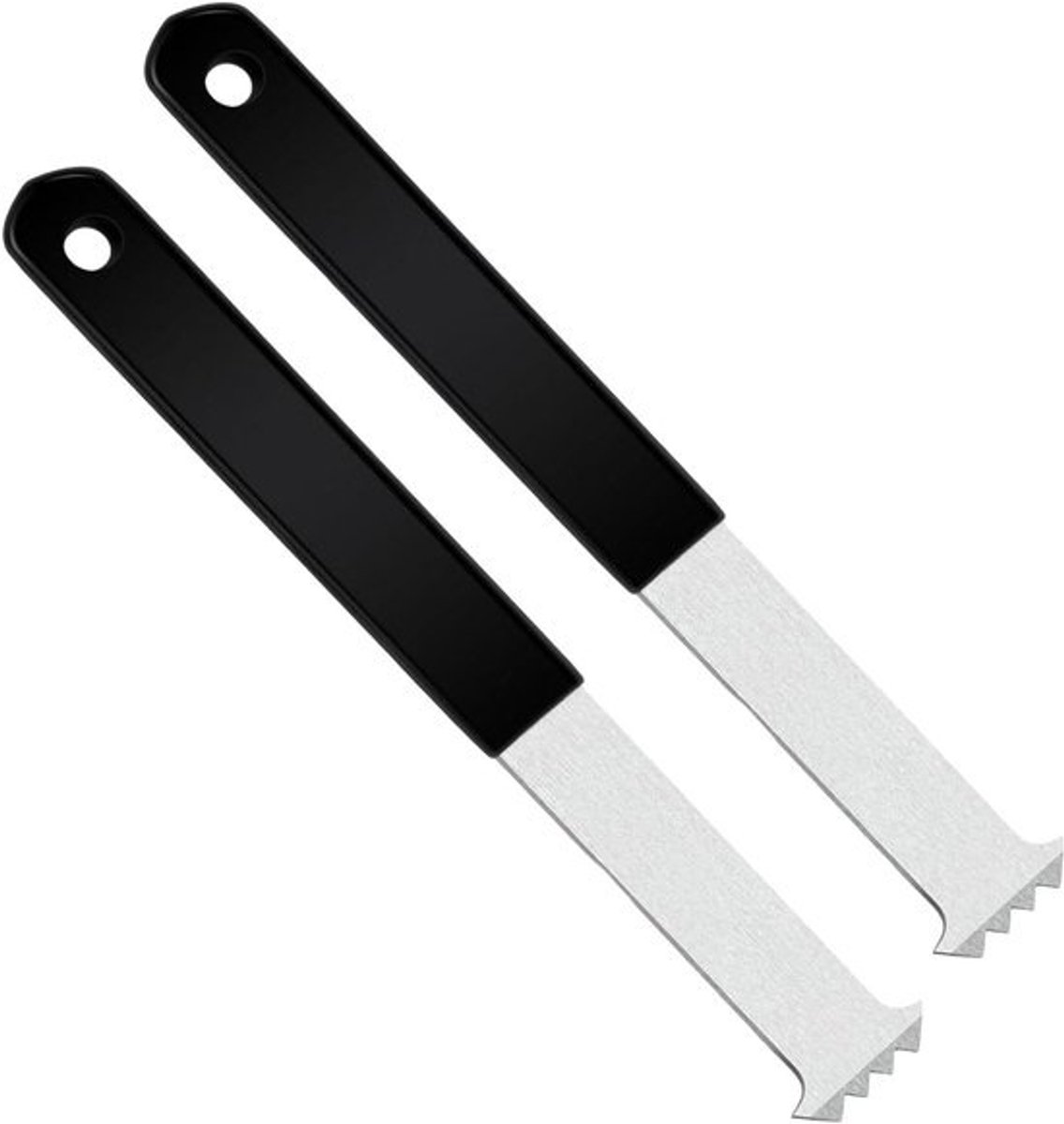 Tegelheftool - Terrastegelverwijderaar - Voor tegels vervangen - Ergonomisch handvat - 24 x 4 x 5 cm - Zwart