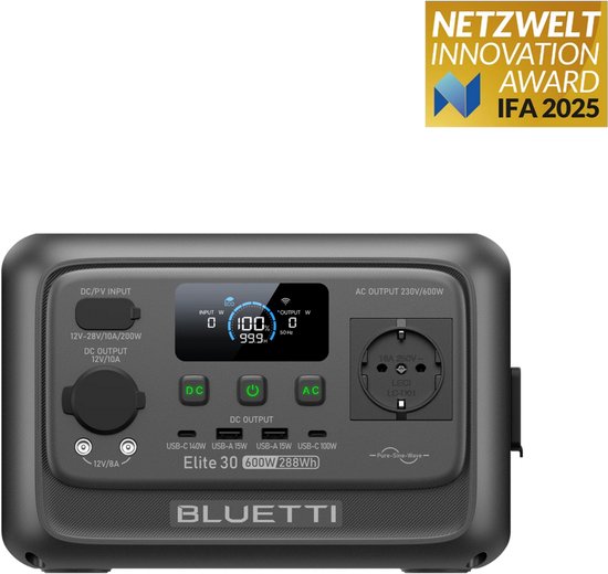 Bluetti EB3A Draagbare Powerstation (268Wh)