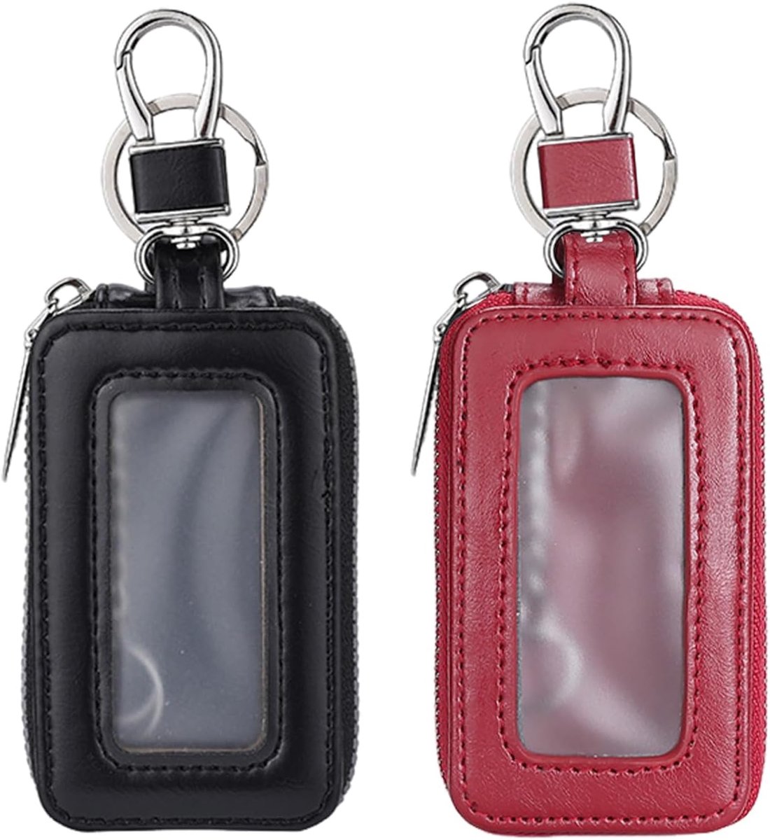 2 Car Key Covers, Honor Car Keychain Box, Portable Key Protective Case, Access Control Key Storage Bag, Waterproof - ShopVlot