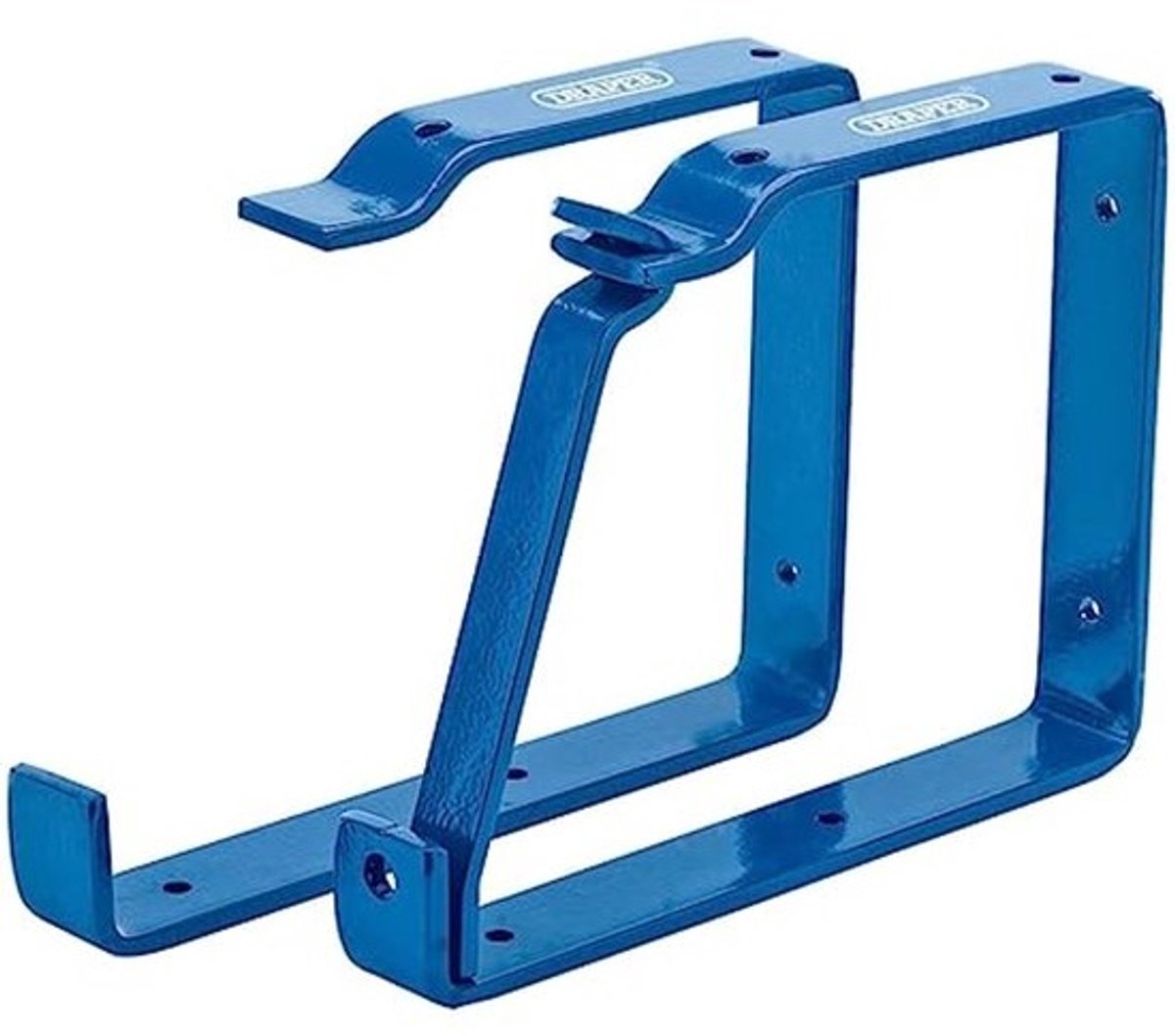 Zware ladderhaken voor wandmontage | 25cm opbergbeugels | beveiligingsslot voor garage