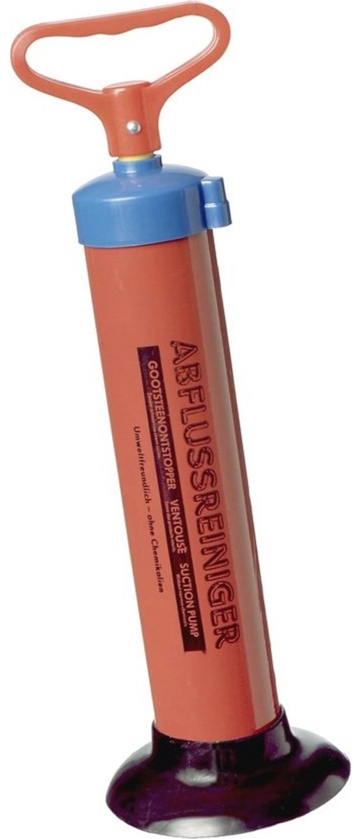 Effectieve afvoerreiniger met vacuüm-zuigpomp - diameter 115 mm voor huishoudelijk gebruik