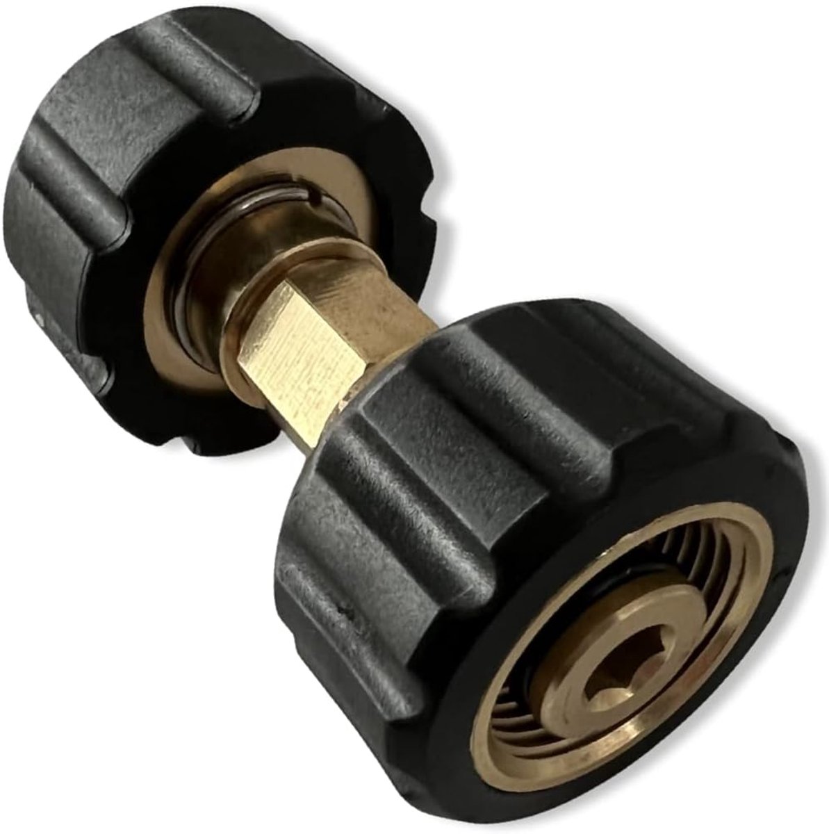 M&M Smartek Hose connection M22 - M22 IG (internal thread) for/compatible with Kärcher K HD HDS & Kränzle pressure - ShopVlot