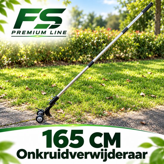 165 CM Onkruidverwijderaar FS Premium line Onkruidsteker – Verstelbaar tot 165 cm – Metalen Onkruidverwijderaar – Ergonomisch Handvat – Voor Gazon, Tuin & Moestuin Comfortabel tuinieren — afbeelding 5