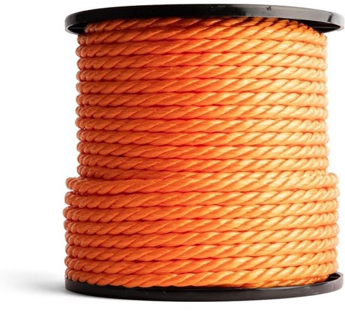 Polypropyleentouw - Oranje koord - Universele bevestiging - Drijvend - Sterk - 6 mm - 50 meter - Oranje