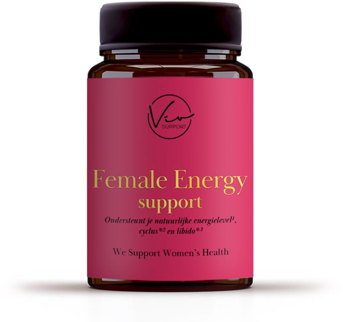 Viv Support - Female Energy Support – Supplement voor Vrouwen – 60 Capsules – Met Monnikspeper, Zink, Maca & Vitamine B12